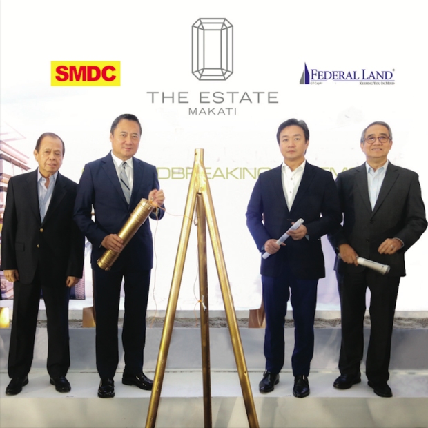 The Estate Makati breaks ground